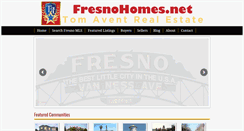 Desktop Screenshot of fresnohomes.net