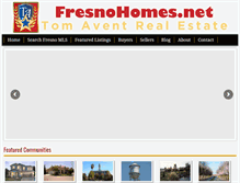 Tablet Screenshot of fresnohomes.net